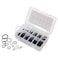 BUSYCORNER 166 Pieces Scuba ORing Kit Scuba Diving Rubber Orings for Dive Hoses Ring Diving Dive Gear Equipment Scuba Tanks NBR90