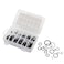 BUSYCORNER 166 Pieces Scuba ORing Kit Scuba Diving Rubber Orings for Dive Hoses Ring Diving Dive Gear Equipment Scuba Tanks NBR90
