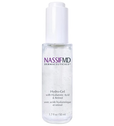 NASSIFMD HydroGel with Hylauronic Acid Moisturizer Salicylic Acid Serum Retinol Serum for Face Skin Brightener