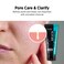 SooAE Black Charcoal Peel Off Mask 1 EA  2023 NEW Deep Pore Cleansing Activated charcoal peel off black face mask Black Head Black Mask Made in Korea