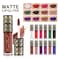 12Pcs Dark Liquid Lipstick Matte Sets 24Hour Smudge Proof Long Lasting Matte Lipstick Lip Stain Lip Gloss SetWhiteRedVampireGreenBlackChocolatePurpleNudeBlue