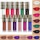 12Pcs Dark Liquid Lipstick Matte Sets 24Hour Smudge Proof Long Lasting Matte Lipstick Lip Stain Lip Gloss SetWhiteRedVampireGreenBlackChocolatePurpleNudeBlue