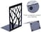Book Ends Universal Premium Bookends for Shelves NonSkidBookend Heavy Duty Metal Book End Bookend Supports Book Stoppers 1 Pairs Black