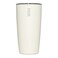 MiiR Tumbler Vacuum Insulated Stainless Steel with Slide Lid Cup Holder Compatible  BPA Free Sandstone White 16 Fluid Ounces