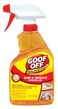 Goof Off FG790 Gunk Adhesives Remover 12 oz Bottle Light Orange