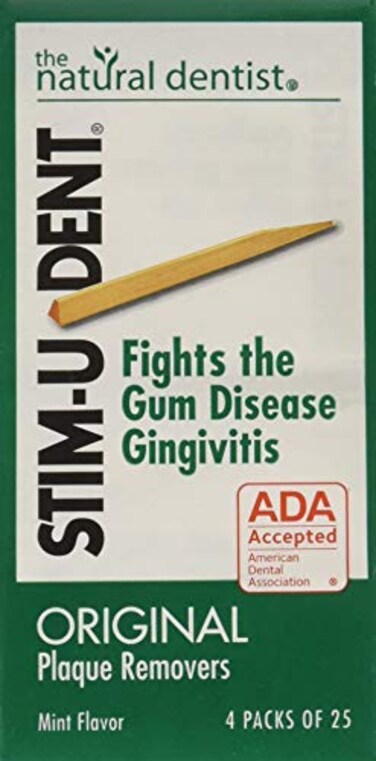 STIMUDENT Original Plaque Removers Mint  100 Toothpicks