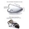 Authentic terahertz gua sha stonefacial scraping massage toolblack metal guasha tool for jawlinechinscalp