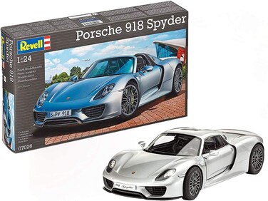 Revell of Germany 07026 Porsche 918 Spyder Model Kit 194 cm Length Various