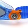 Aqua Sphere Kayenne Junior Swim Goggles with Smoke Lens BlueOrange Swimming Goggles for Kids