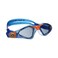 Aqua Sphere Kayenne Junior Swim Goggles with Smoke Lens BlueOrange Swimming Goggles for Kids