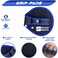 Stealth Sports Weight Lifting Grip Pads for Pullup Bar  Premium Neoprene Grip Pads with Flexible Rubber Palm  Non Slip Comfortable 3 Finger Loop  Protects from Calluses and TearsOne Size Fits All