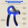 Boldfit Adjustable Hand Grip Strengthener Hand Gripper for Men  Women for Gym Workout Hand Exercise Equipment to Use in Home for Forearm Exercise Finger Exercise Power Gripper 40 Kg Blue
