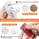 Curtain Rod Bracket Holder Universal Plastic SelfAdhesive Wall Mount Holder for Curtain RodCurtain Rod Not Included 1 Pack