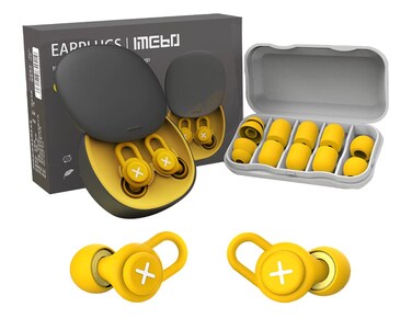 Fier Blue Quiet Noise Reduction Ear Plugs  Reusable Hearing Protection Soft Silicone and Sponge 4 Models for Different environments