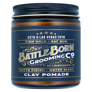 Battle Born Grooming Co Volumizing Hair Clay Pomade 4 oz