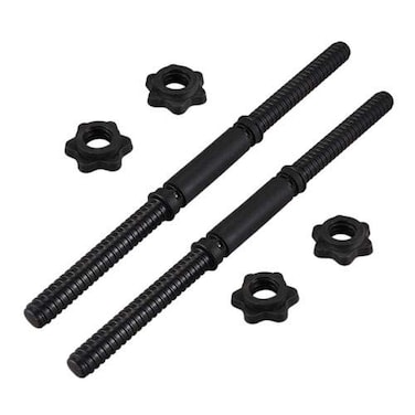 Adjustable Dumbbell Bar Dumbbell Handle with Collars Threaded Dumbbell Handle Set Non Slip Dumbbell Bar Handles with Fixed Collar for Daily Workout Home Gyms Exercise