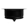 SinkSense 35 Disposal Flange Drain with Stopper Matte Black