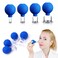 4 PCS Glass Facial Cupping Set  Silicone Vacuum Suction  Cupping Massage Therapy  A Kit for Anti Cellulite Anti Wrinkle and Instantly Ageless Skin  for Eyes Face and Body