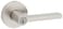 Kwikset 740HFLRDT15S Halifax Lever with Round Rose Entry Door Lock SmartKey with 6AL Latch and RCS Strike Satin Nickel Finish
