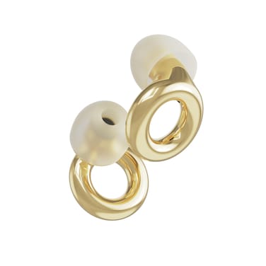Loop Experience Ear Plugs for Concerts  High Fidelity Hearing Protection for Noise Reduction Motorcycles Work  Noise Sensitivity  8 Ear Tips in XS S M L  18dB Noise Cancelling  Gold