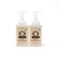 Moon Valley Herbal Foaming Hand Soap Unscented Two Pack Vegan Recyclable Bottle