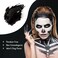 MANIC PANIC Black Raven Body  Face Paint Makeup  Full Coverage Black Face Paint  Black Body Makeup for Halloween  Everyday Use  Use as Makeup Base or Eyeliner  Set with Powder to Last All Day