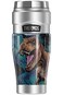 Jurassic World Neon Jungle TRex THERMOS STAINLESS KING Stainless Steel Travel Tumbler Vacuum insulated  Double Wall 16oz