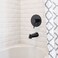 Design House 595611 Tub PullUp Diverter Spout for Bathroom Matte Black