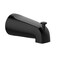 Design House 595611 Tub PullUp Diverter Spout for Bathroom Matte Black