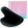 Gua Sha Massager Tool Rosy Finch Jade Stone Guasha Black Scraping Massage Tool Jade Roller Massager for Face Eye Neck Body Muscle Relaxing Prevents Wrinkles