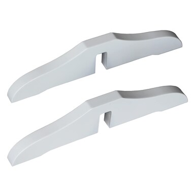 SFJC Support Feet for Pet Gate Freestanding Dog Gate Set of 2 Design for 071 inches Thickness PanelStairsWhite