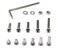 iExcell 750 Pcs M4 x 56810121416202530 Stainless Steel 304 Hex Socket Button Head Cap Screws Bolts Nuts Washers Assortment Kit