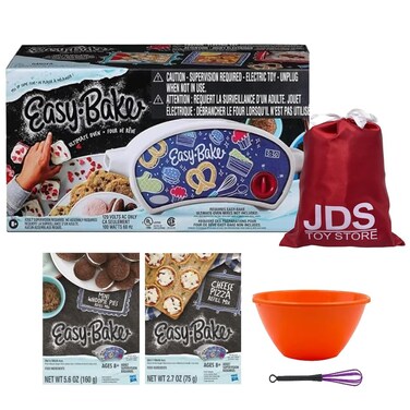 JDS Easy Baking Oven Ultimate Oven Bundle Includes Oven Mixes Pizza Whoopie Pie Carry Bag and Whisk and Bowl