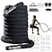 Battle Rope 30FT Battle Rope for Exercise Workout Rope Exercise Rope Battle Ropes for Home Gym Heavy Ropes for Exercise Training Ropes for Working Out Weighted Workout Rope 15 Inch 30 FT