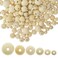 Bright Creations Round Wooden Beads for Crafts and Jewelry Making 6 Sizes 700 Pieces