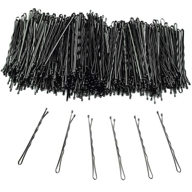 yeencheer Bobby Pins Black  305 PCS Hair Pins for Women Hair Pins for Buns Black Hair Clips for Women Girls Bobby Pins for Thick Hair Thin Hair