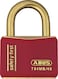 ABUS T84MB40 C KD 40mm All Weather Solid Brass Keyed Different Padlock Red