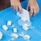 Baking Mat McoMce 197 x 157 Pastry Mat for Pastry Rolling with Measurements Silicone Baking Mat NonStick Pastry Board and NonSlip Silicone Mat Great for Rolling Dough Make Pizza and Cookies
