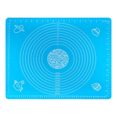 Baking Mat McoMce 197 x 157 Pastry Mat for Pastry Rolling with Measurements Silicone Baking Mat NonStick Pastry Board and NonSlip Silicone Mat Great for Rolling Dough Make Pizza and Cookies