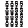 SaktopDeco 16 PCS Elastic Cord Locks Plastic Single Hole Toggle Stopper for Drawstrings Bungee Cord Bags Shoelaces Clothing Tents