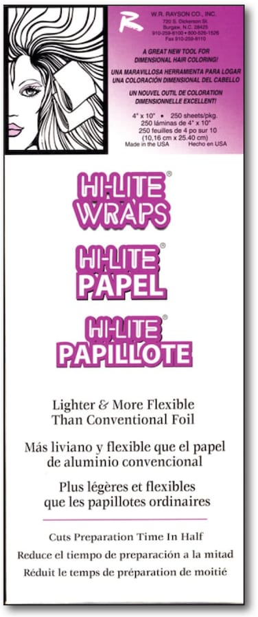 HiLite Wraps 4 x 10 250 Sheets Per Box