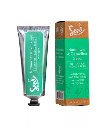 Seed Phytonutrients  Natural Ultra Rich Facial Cream  Sustainable Vegan Clean Beauty 17 oz  50 ml
