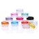 Aliotech 10pcs Empty Cosmetic Containers Round Cosmetic Sample Pots Jars Makeup Containers With Multi Color Top Lid5 Gram