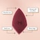 NATASHA MOOR Makeup Blender Warrior  Velvety Microfiber Premium Vegan LatexFree  Ideal for Flawless Makeup Application Undereye Concealing Contouring  Beauty Blender Sponge for Blending