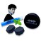 JawForce Jaw Exerciser for Men  Women Small Size Jawline Exerciser with Breath Freshener  Define your Jawline and Neck  Black Advanced Level