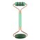 Leosense 18 Germanium Stones Facial  Body Massage Beauty Rollers with Green Jade Roller  Uplifting FaceEyesChinNeck Massager AntiAging Beauty Tool to LiftFirm and Tighten Skin Tension Relief