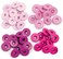 We R Memory Keepers 0633356415923 Eyelets  Washers CropADileWidePink 40 Pieces