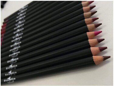 Italia Deluxe Ultra Fine Lip Liner set Pack Of 12
