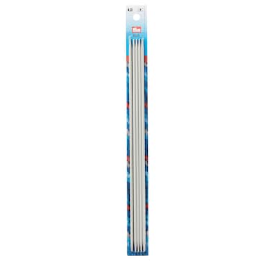 Prym 12 Double Point Aluminum Knitting Needles 4mm