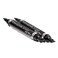 Wing liner Eyeliner Stamp Waterproof Makeup Smudgeproof 2 Pk Long Lasting Liquid Eyeliner Pen Vamp Style Wing Left and Right Side 8mm Mini
